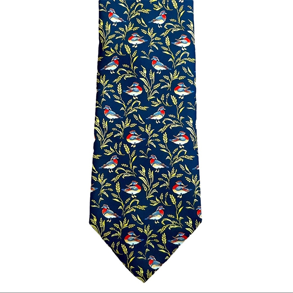 Nina Ricci silk tie hand made in France